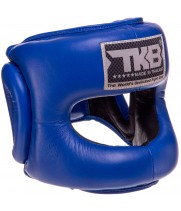 Top King TKHGPT (CC) Боксерский Шлем Бампер Тайский Бокс "Head Guard Pro Training" Синий