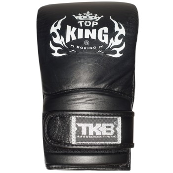 Top King TKBMU-CT Снарядные Перчатки "Ultimate" Закрытый Большой Палец Черные