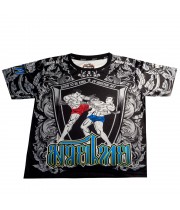 Детская Футболка Born To Be Тайский Бокс Тренировочная SMT-09-D