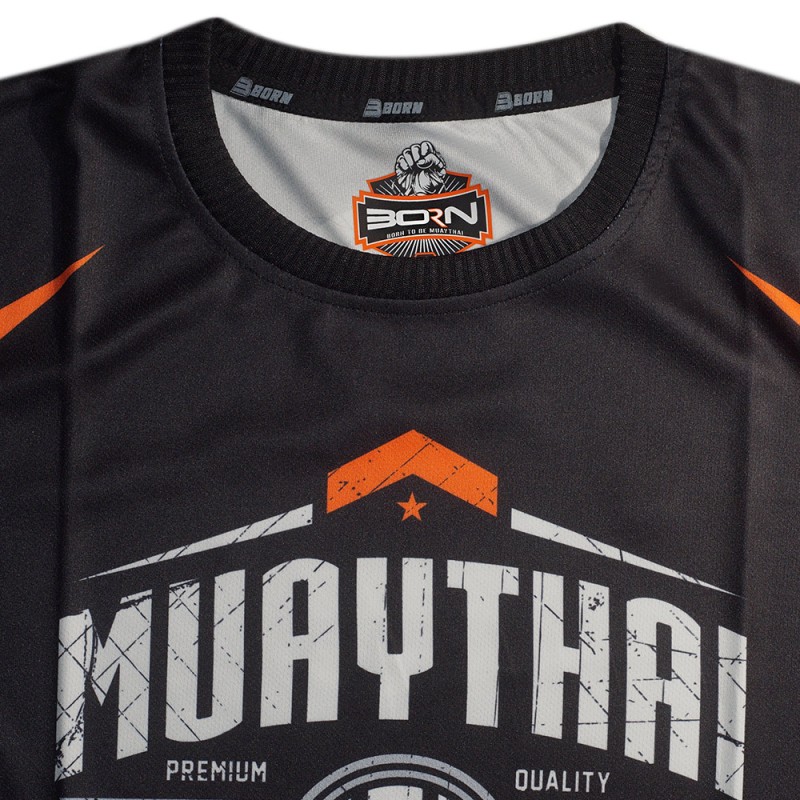 Детская Футболка Born To Be Тайский Бокс Тренировочная SMT-6024-D