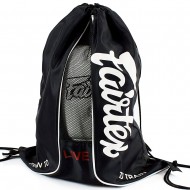 Fairtex BAG6 Рюкзак Тренировочный Тайский Бокс "Sach Bag" Черный