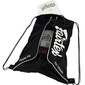 Fairtex BAG6 Рюкзак Тренировочный Тайский Бокс "Sach Bag" Черный