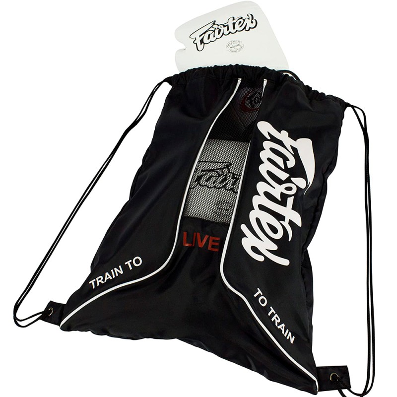 Fairtex BAG6 Рюкзак Тренировочный Тайский Бокс "Sach Bag" Черный