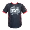 TUFF Футболка Тайский Бокс Тренировочная "True Power Double Tiger Black"