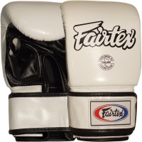 Fairtex TGO3 Снарядные Перчатки Открытый Большой Палец Белые	