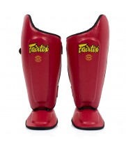 Fairtex SP8 Защита Голени "Ultimate" Красный