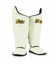 Fairtex SP8 Защита Голени Тайский Бокс "Ultimate" Белый