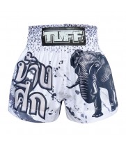 TUFF Шорты Тайский Бокс "White War Elephant"