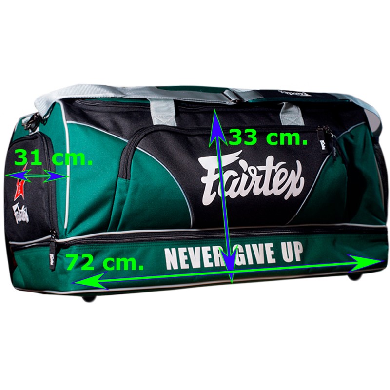 Fairtex BAG2 Сумка Спортивная Тайский бокс Jungle Green