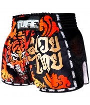 TUFF Шорты Тайский Бокс Ретро Стиль "Cruel Tiger"