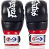 Fairtex FGV18 ММА Перчатки Спарринговые Черные с Красным