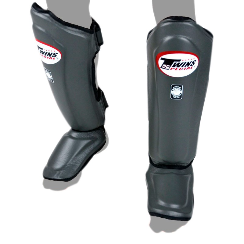 Twins Special SGL10 Защита Голени Тайский Бокс Серая