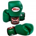 Twins Special BGVL3 Боксерские Перчатки Тайский Бокс Зеленые