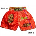  Детские шорты муай  "Thai Boxing" TBK-Dragon Red