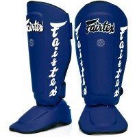 Fairtex SP7 Защита Голени "Twister Detachable In-Step" Разборная Синий