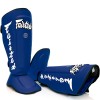 Fairtex SP7 Защита Голени "Twister Detachable In-Step" Разборная Синий
