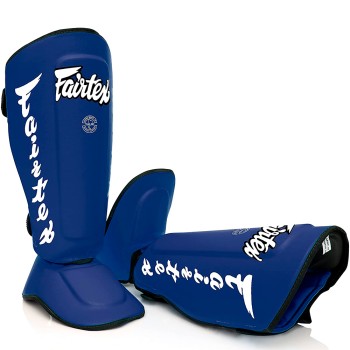 Fairtex SP7 Защита Голени "Twister Detachable In-Step" Разборная Синий