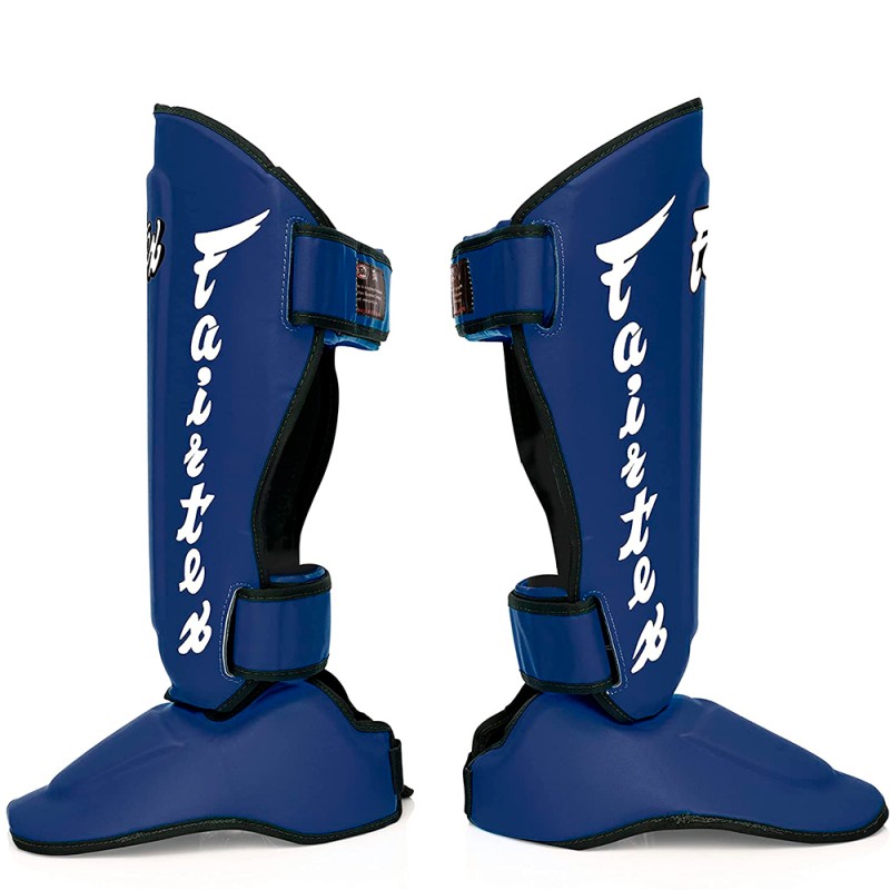 Fairtex SP7 Защита Голени "Twister Detachable In-Step" Разборная Синий