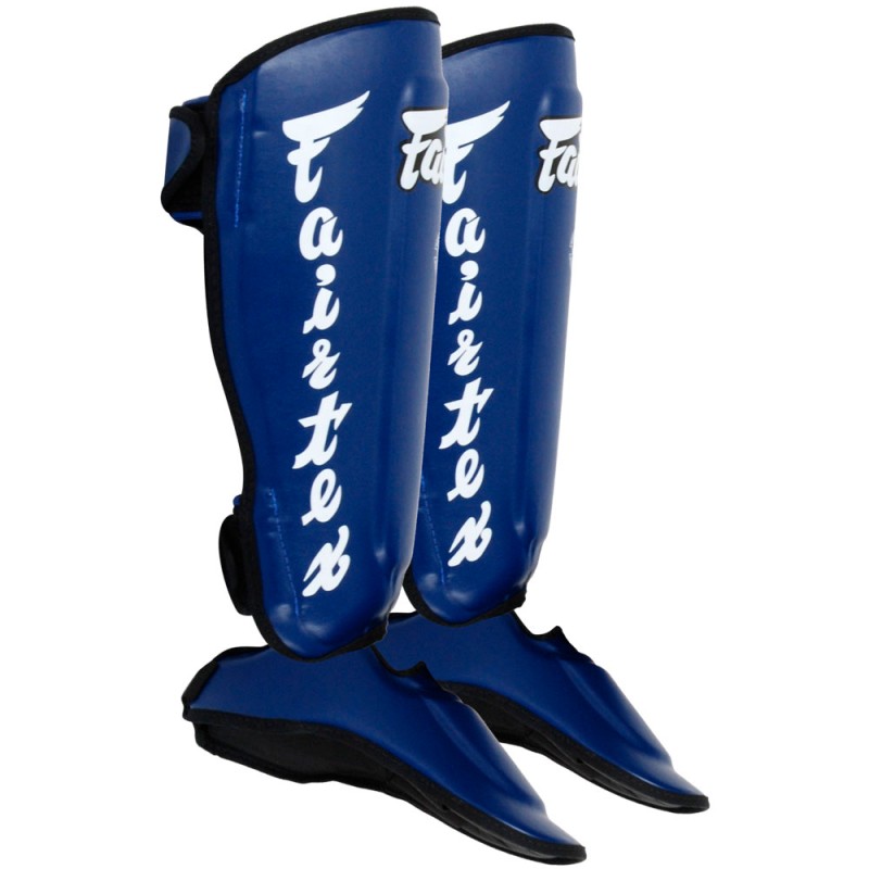 Fairtex SP7 Защита Голени "Twister Detachable In-Step" Разборная Синий