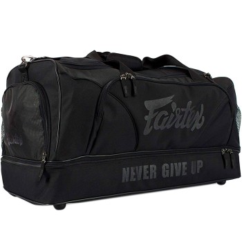 Fairtex BAG2 Сумка Спортивная Тайский бокс Solid Black