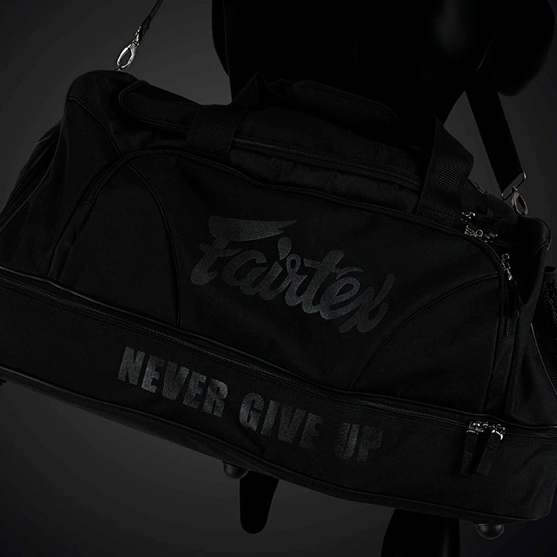 Fairtex BAG2 Сумка Спортивная Тайский бокс Solid Black