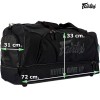 Fairtex BAG2 Сумка Спортивная Тайский бокс Solid Black