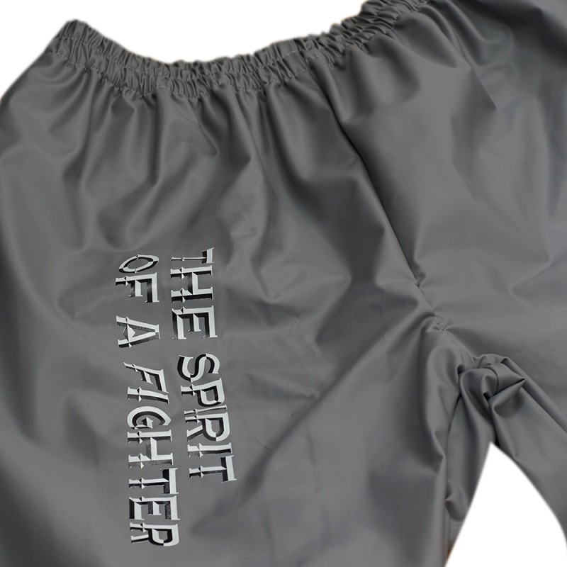 Top King Костюм Сауна Сгонка Тайский Бокс	Серо-Черная