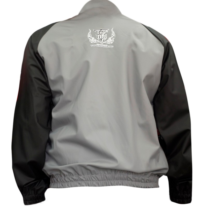 Top King Костюм Сауна Сгонка Тайский Бокс	Серо-Черная