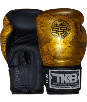 Top King "China Gold" Боксерские Перчатки Тайский Бокс 