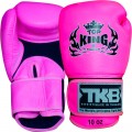 Top King "Ultimate Air" Боксерские Перчатки Тайский Бокс с Сеткой Розовые