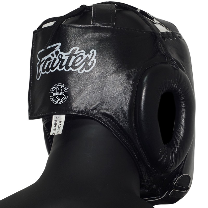 Fairtex HG4 Боксерский Шлем Тайский Бокс "Full Face" Черный