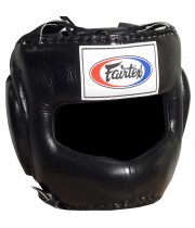 Fairtex HG4 Боксерский Шлем Тайский Бокс "Full Face" Черный