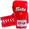 Fairtex BGL6 Боксерские Перчатки Шнурки Тайский Бокс Шнурки Красные
