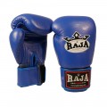 Raja Boxing Боксерские Перчатки Тайский Бокс "Single Color" Синие