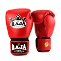 Raja Boxing Боксерские Перчатки Тайский Бокс "Single Color" Красные
