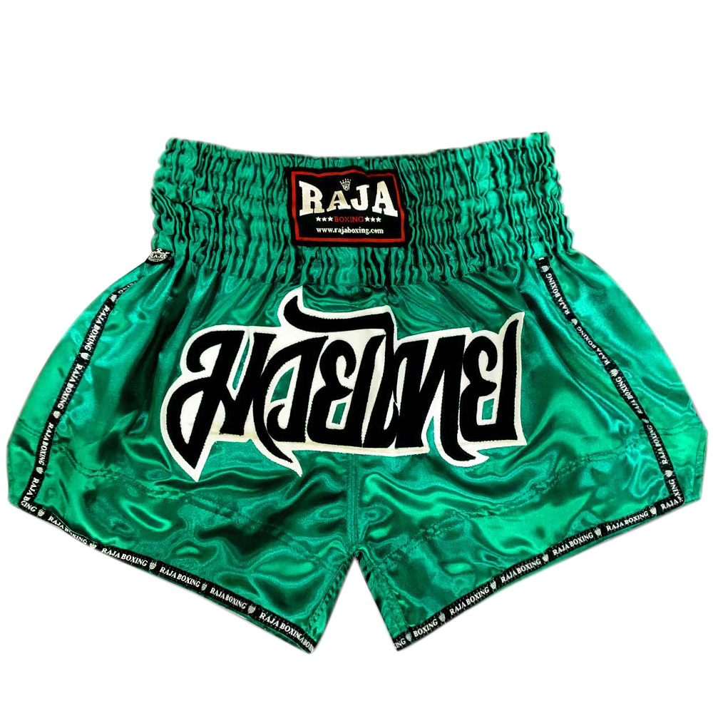 Raja Boxing Шорты Тайский Бокс "Classic" Зеленые