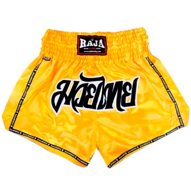 Raja Boxing Шорты Тайский Бокс "Classic" Желтые