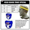 Twins Special HGL3 Боксерский Шлем Тайский Бокс Классический Синий