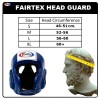 Fairtex HG3 Боксерский Шлем Тайский Бокс "Full Coverage Style" Красный