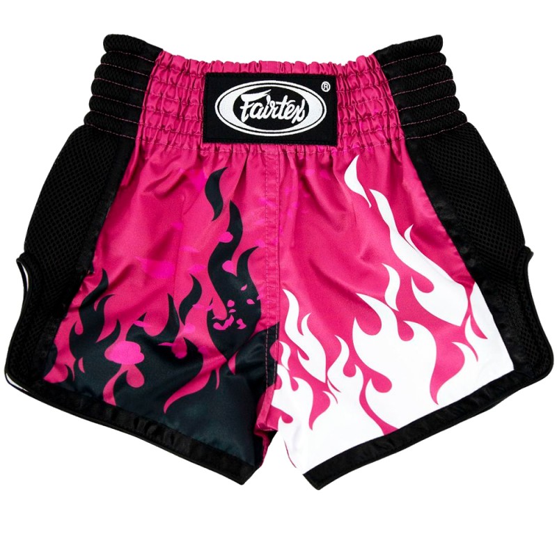 Детские шорты Fairtex BSK2101 Тайский бокс "Eternal Flame"	