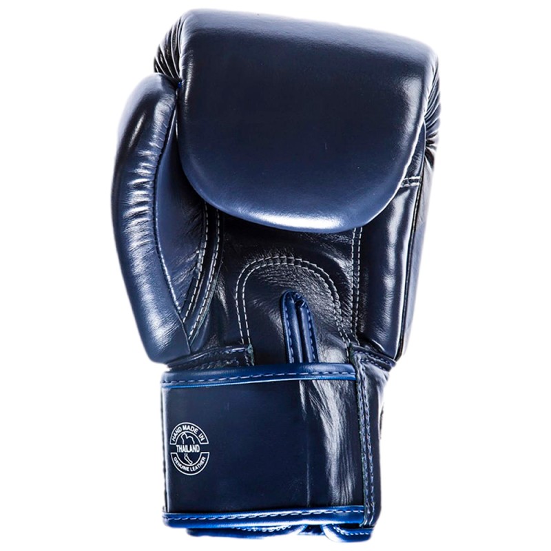 Fairtex BGV1 Боксерские Перчатки Тайский Бокс "Nation Print" Синие