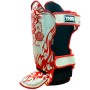Top King TKSGDG Защита Голени Тайский Бокс "Dragon" Белый