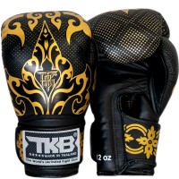 Top King TKBGKN-01 Боксерские Перчатки Тайский Бокс "Kanok" Черные