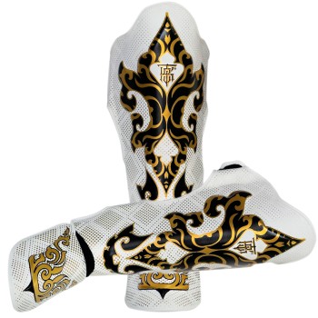 Top King TKSGKN-01 Защита Голени Тайский Бокс "Kanok" Белый