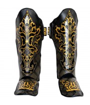 Top King TKSGKN-01 Защита Голени Тайский Бокс "Kanok" Черная	