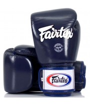Fairtex BGV1 Боксерские Перчатки Тайский Бокс Синие