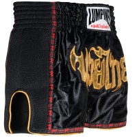 Lumpinee LUM-17 Тайские Шорты Лумпини Ретро Черные