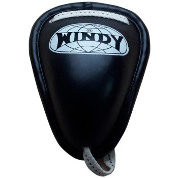 Windy WGP Защита Паха Ракушка Бандаж Тайский Бокс Черный