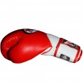 Боксерские перчатки TWINS BGVL-11 Red-White 12  Унций