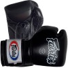 Fairtex BGV9 Боксерские Перчатки Мексиканский Стиль "Heavy Hitter's" Черный